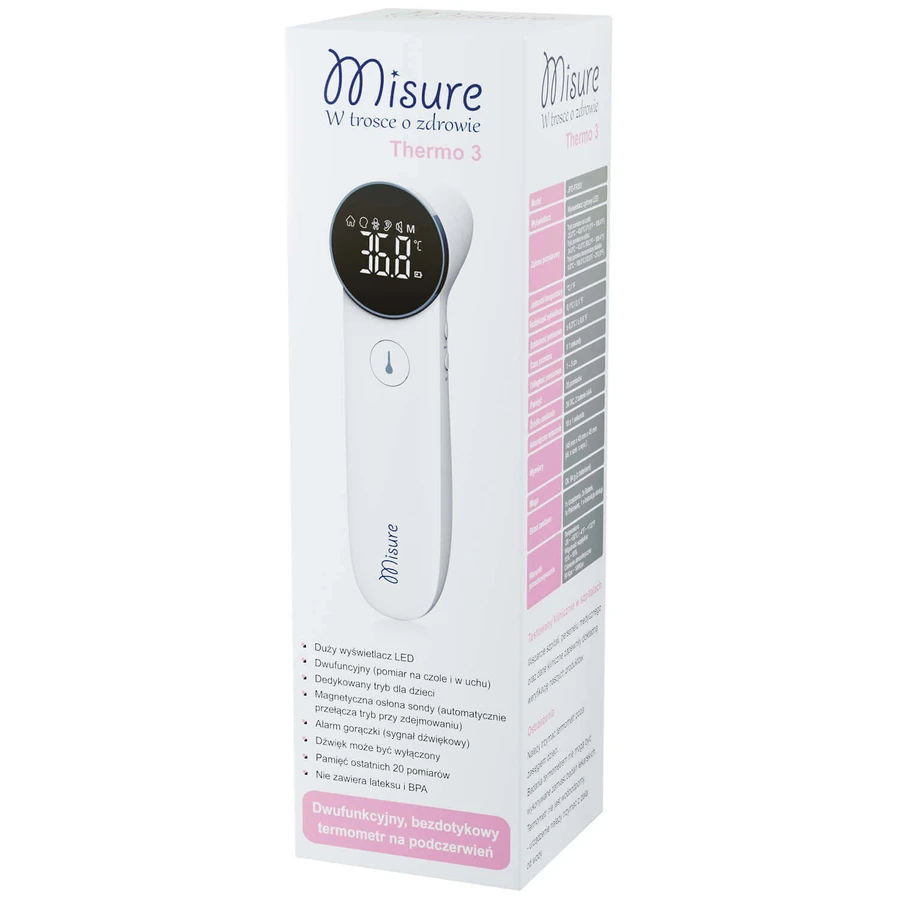 Misure Thermo 3, безконтактний термометр: ціни та характеристики