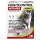 Frontline Frontcontrol Вермифуга для черв'яків заливка Chat 1 Comprimé par 4kg x2