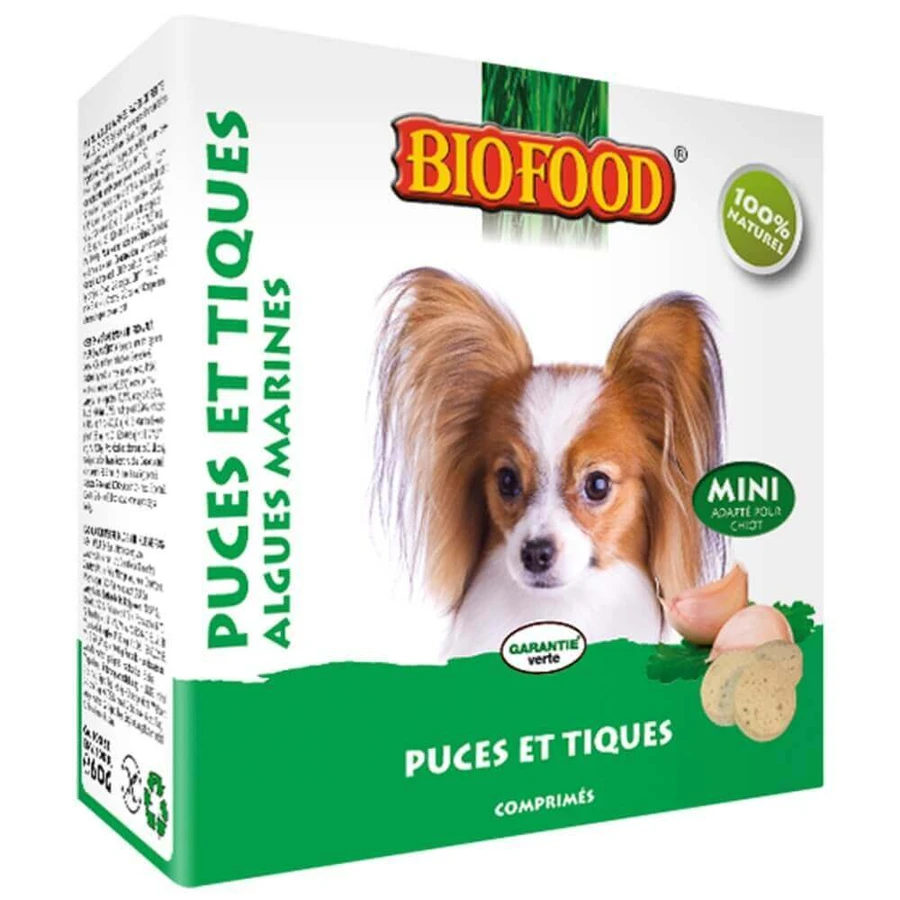 Biofood Mini Против мошек и клещей с Мариной 100 таблеток: цены и характеристики