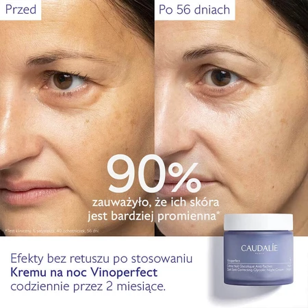 Caudalie Vinoperfect, гліколевий крем від гіперпігментації, нічний крем, запас, 50 мл: ціни та характеристики