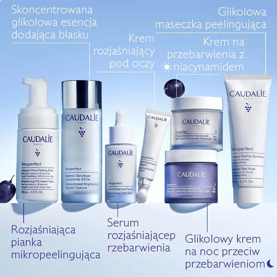 Caudalie Vinoperfect, гліколевий крем від гіперпігментації, нічний крем, запас, 50 мл: ціни та характеристики