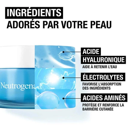 Neutrogena Hydro Boost Hyaluronic Acid Aqua Gel tous types de peaux 50ml: цены и характеристики