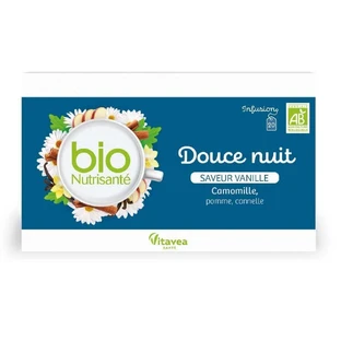 Vitavea Santé BioNutrisanté Настій Bio Douce Nuit Saveur Vanille 20 пакетиків