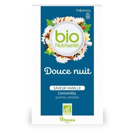 Vitavea Santé BioNutrisanté Настій Bio Douce Nuit Saveur Vanille 20 пакетиків: ціни та характеристики