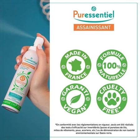 Puressentiel Спрей для очистки воздуха с 41 эфирным маслом 200 мл: цены и характеристики