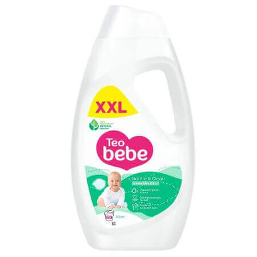 Жидкое средство для стирки Gentle&Clean, Алоэ, 2,7 литра, Teo Bebe: цены и характеристики