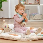 BabyOno, пищащая игрушка с прорезывателем, Пес Вилли, от 3 месяцев: цены и характеристики