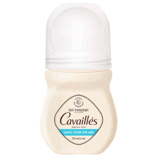 Cavaillès Absorb + Deodorant Roll-on Антиперспирант без отдушек 48 часов Ультра сухой эффект 50 мл