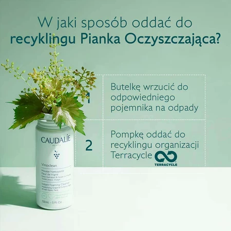 Caudalie Vinoclean Fleur de Vigne, очищающая пенка для лица, 150 мл: цены и характеристики