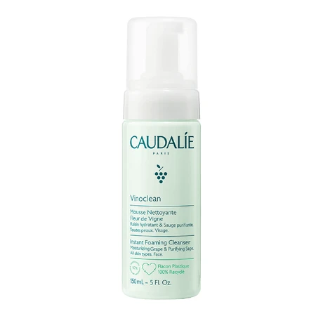 Caudalie Vinoclean Fleur de Vigne, очищающая пенка для лица, 150 мл: цены и характеристики