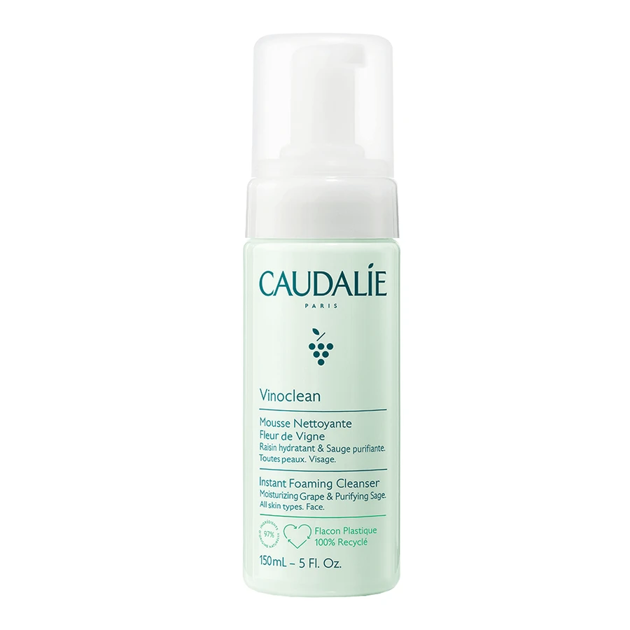 Caudalie Vinoclean Fleur de Vigne, очищающая пенка для лица, 150 мл: цены и характеристики