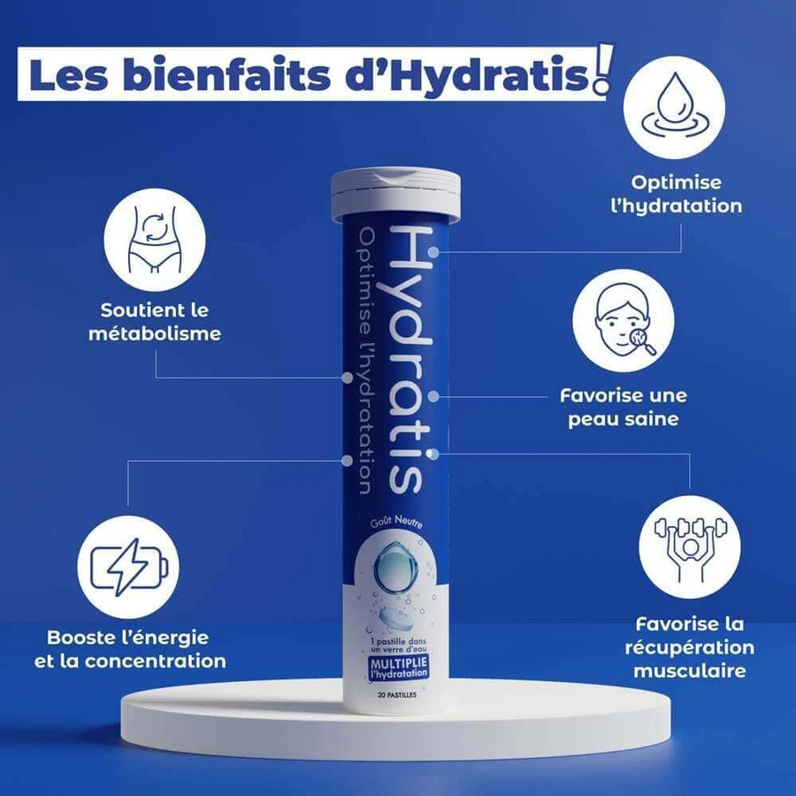 Hydratis Hydration Solution With Mineral Salts 20 шипучих таблеток: цены и характеристики