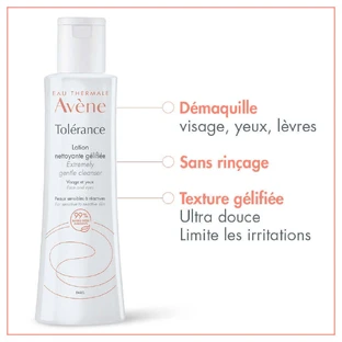 Avène Tolérance Очищающий лосьон-гель для чувствительной кожи 200 мл