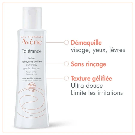 Avène Tolérance Очищающий лосьон-гель для чувствительной кожи 200 мл: цены и характеристики