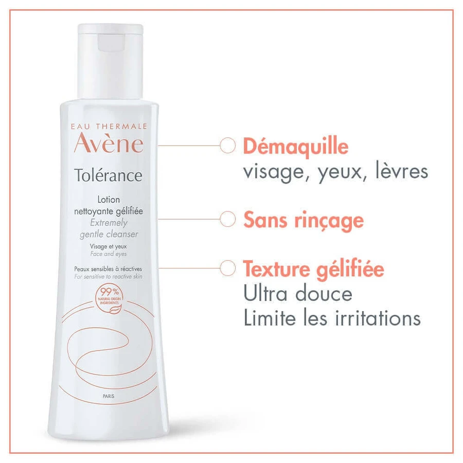 Avène Tolérance Очищающий лосьон-гель для чувствительной кожи 200 мл: цены и характеристики