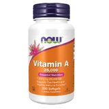 Now Foods Vitamin A 25000 IU, витамин А, 250 капсул