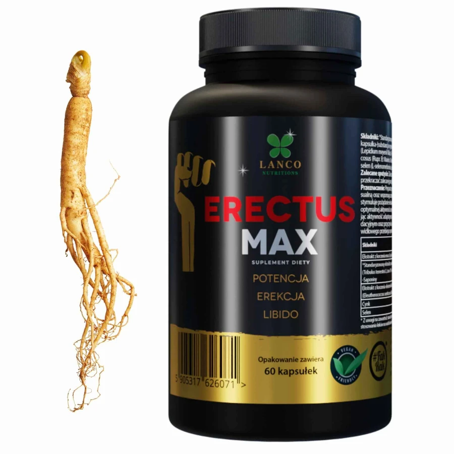 Lanco Nutritions Erectus Max, 60 капсул: цены и характеристики