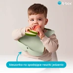 B.Box, нагрудник силіконовий з відкритою кишенею, висувний, шавлія, від 4 місяців, 1 шт.: ціни та характеристики