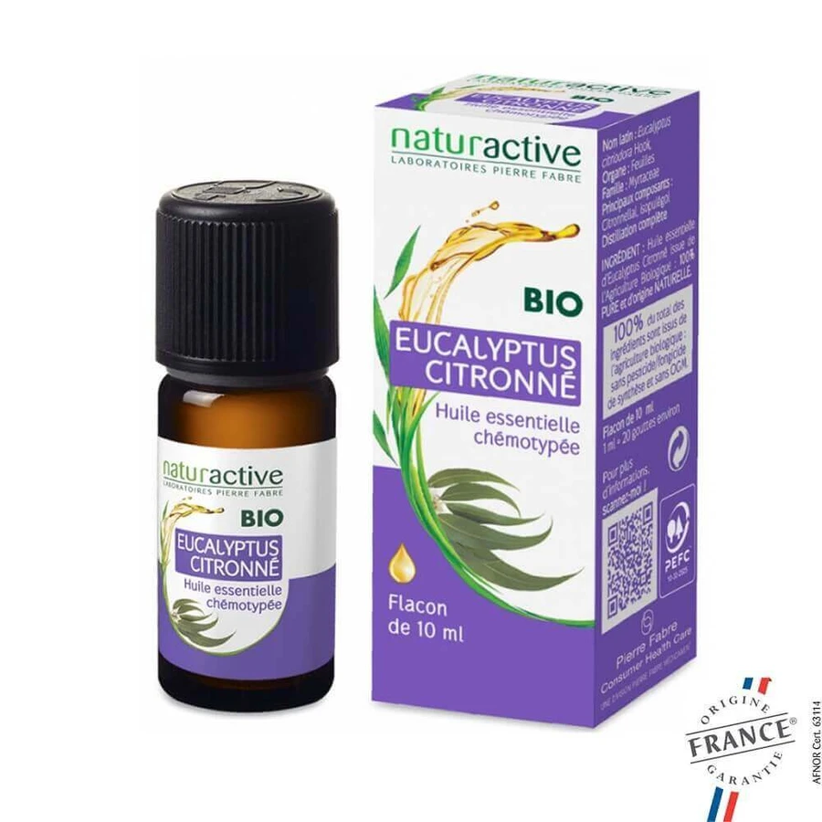 Naturactive Organic Эфирное масло Лимон Эвкалипт 10 мл: цены и характеристики