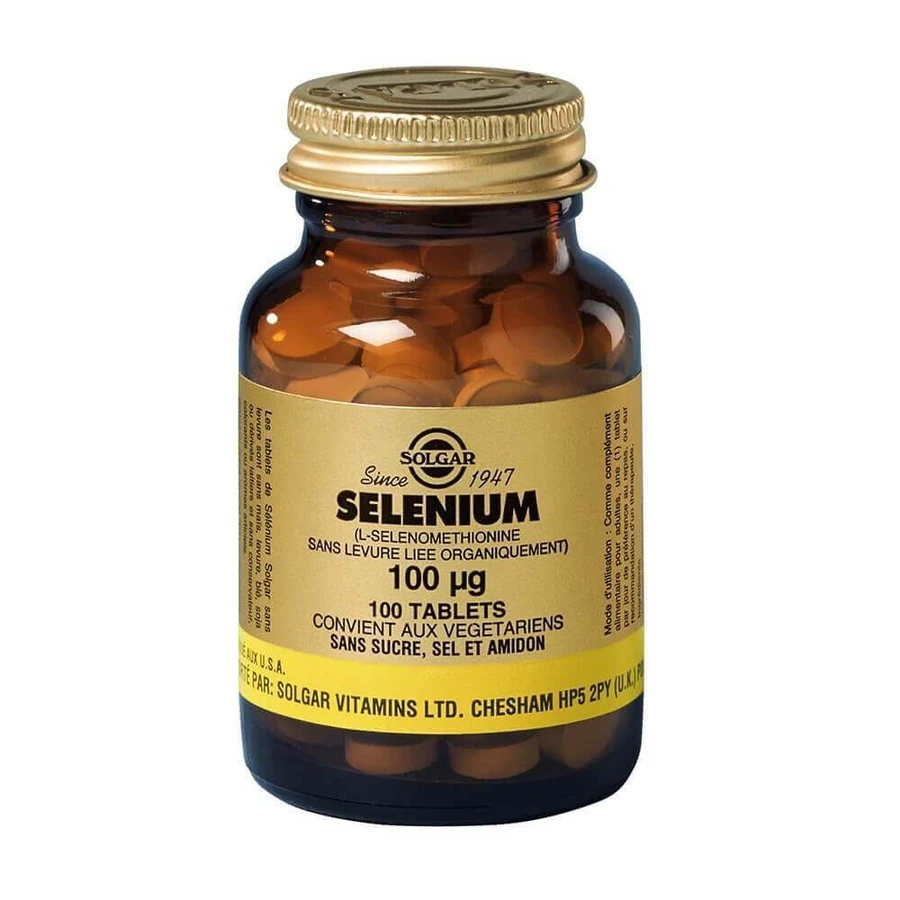 Solgar Selenium 100μg 100 Compresse Antioxydant Beauté Stress oxydatif 100 comprimés: цены и характеристики