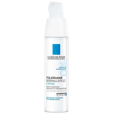 La Roche-Posay Toleriane Dermallergo Інтенсивний зволожуючий крем для обличчя 48 годин для чутливої, нормальної та сухої шкіри, схильної до алергії, 40 мл: ціни та характеристики