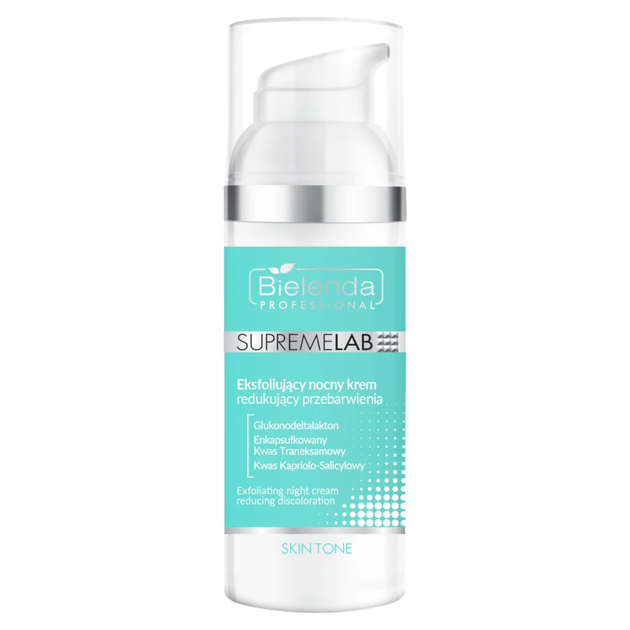 Bielenda Professional SupremeLab Skin Tone, отшелушивающий ночной крем для уменьшения обесцвечивания, 50 мл: цены и характеристики