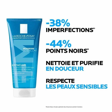 La Roche-Posay Effaclar Очищающий пенящийся гель для жирной и склонной к акне кожи 200 мл: цены и характеристики