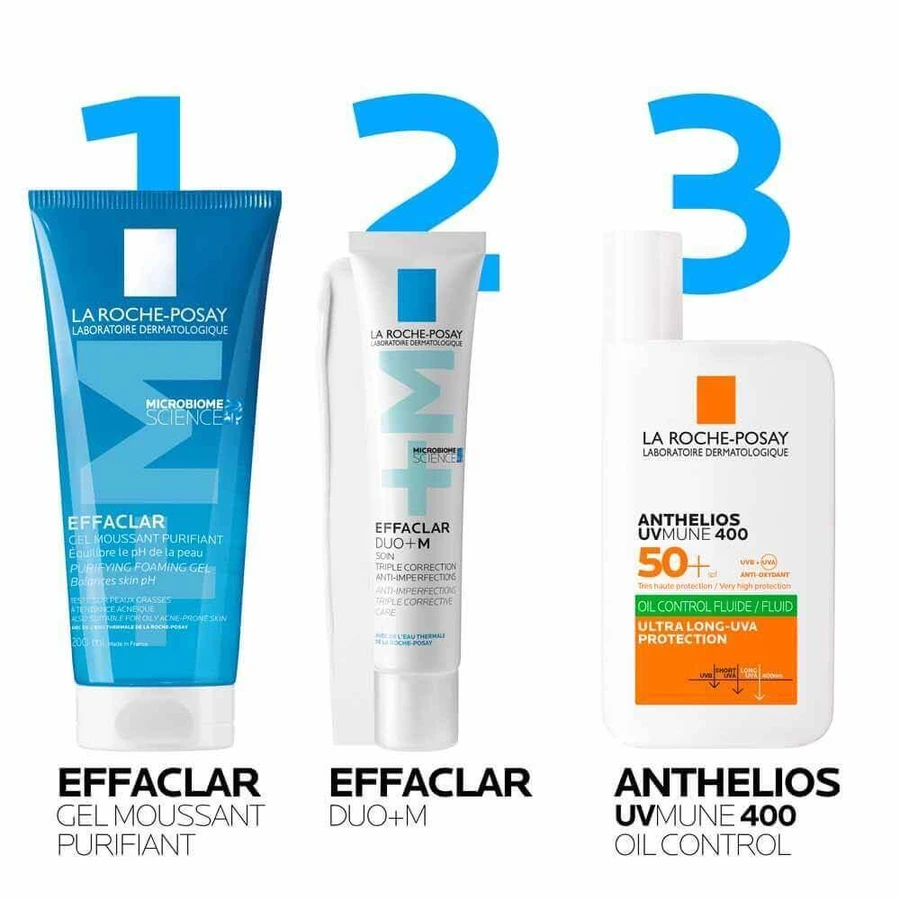 La Roche-Posay Effaclar Очищающий пенящийся гель для жирной и склонной к акне кожи 200 мл: цены и характеристики