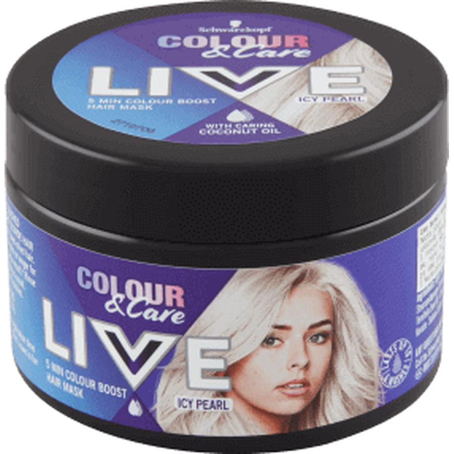 Schwarzkopf Жива маска для догляду та фарбування з крижаними перлинами 150 мл: ціни та характеристики