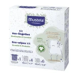 Mustela Набор многоразовых и моющихся экологических салфеток x10: цены и характеристики