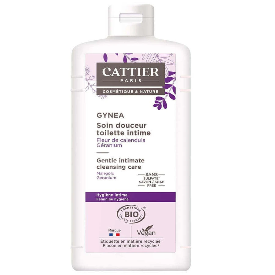 Cattier Gyn Delicacy Intimate Treatment Marigold Flower and Geranium Bio 500ml: цены и характеристики