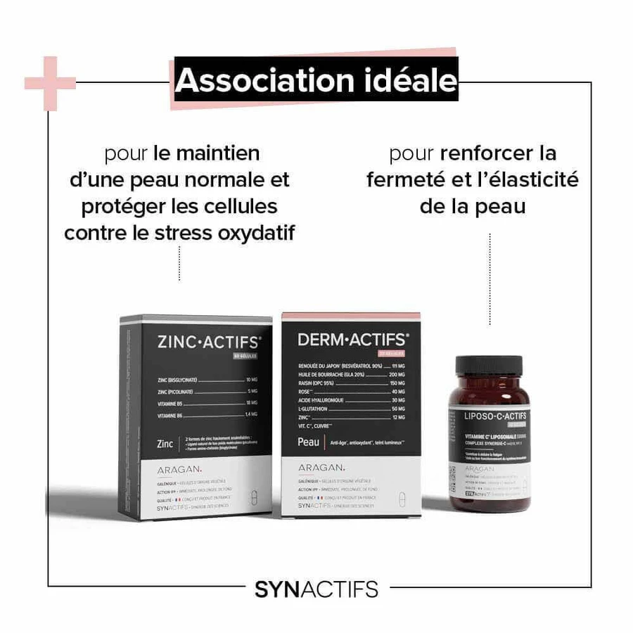 Aragan Synactifs DermActifs Skin 30 капсул: ціни та характеристики