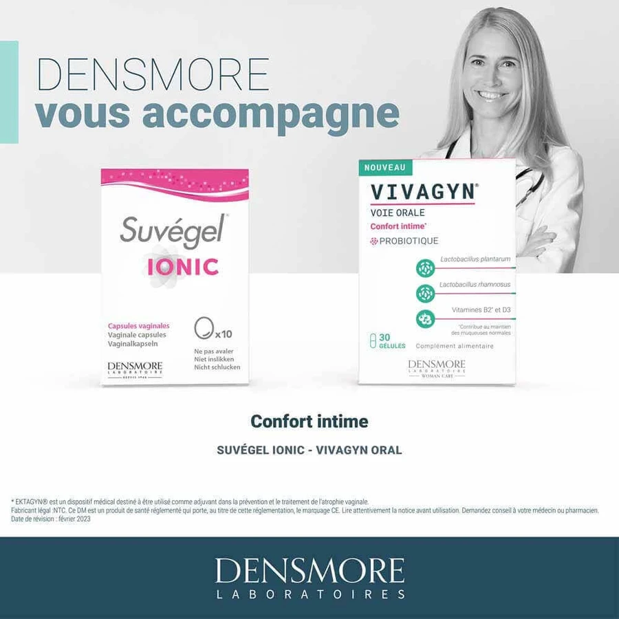 Densmore Suvegel Ionic 10 вагинальных капсул: цены и характеристики