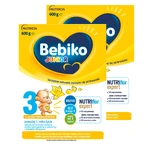 Bebiko Junior 3 Nutriflor Expert set, formulă nutritivă pe bază de lapte, peste 1 an, aromă de vanilie, 2 x 600 g: цены и характеристики