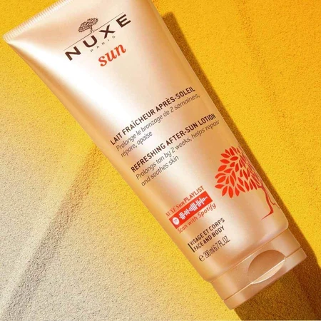 Молочко після засмаги Nuxe Sun Freshness для обличчя та тіла 200 мл: ціни та характеристики
