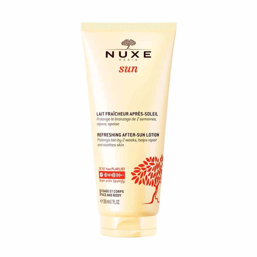 Молочко після засмаги Nuxe Sun Freshness для обличчя та тіла 200 мл: ціни та характеристики