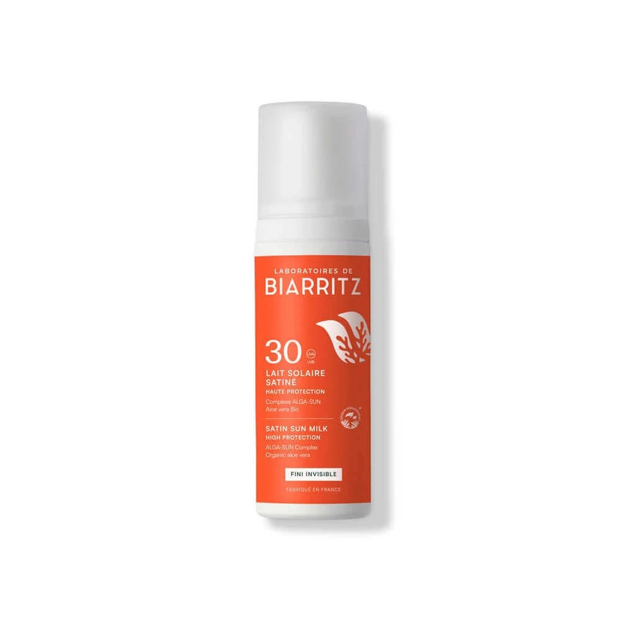 Laboratoires De Biarritz Средства для загара Satin Milk SPF30 100 мл: цены и характеристики