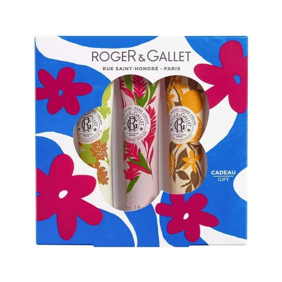 Roger & Gallet Fleur D'Osmanthus Coffret Trio Crèmes Mains Bienfaisantes 30 мл: ціни та характеристики