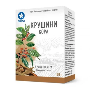 Крушини кора кора 50 г пачка, з внутр. пакетом