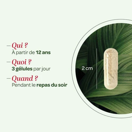 Superdiet Quatuor Serene Sleep Organic Lemon Balm 150 Gélules: цены и характеристики