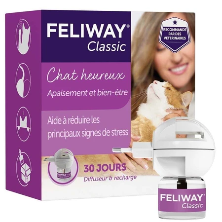 Электрический диффузор с феромонами Feliway Classic Classic + 48 мл в комплекте: цены и характеристики