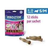 Ceva Prozym Sticks à mâcher RF2 for l'hygiène bucco-dentalire Палички для тварин від 0 до 25 кг x12