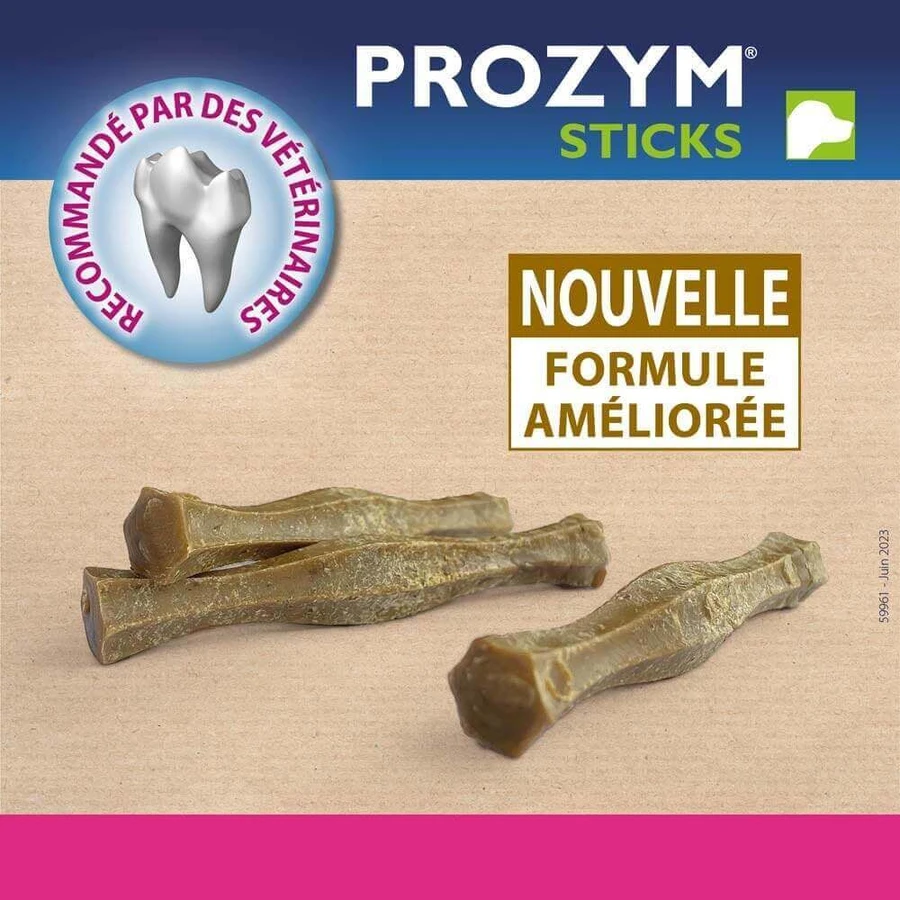 Ceva Prozym Sticks à mâcher RF2 pour l'hygiène bucco-dentaire Sticks pour animaux de 0 à 25kg x12: цены и характеристики