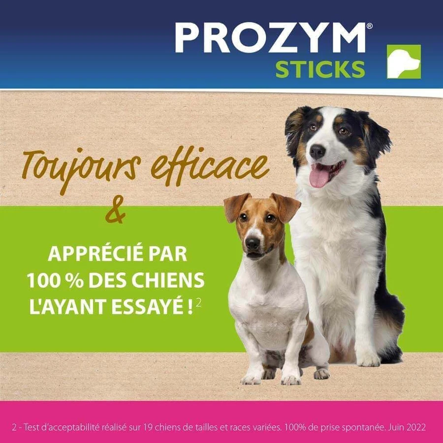 Ceva Prozym Sticks à mâcher RF2 pour l'hygiène bucco-dentaire Sticks pour animaux de 0 à 25kg x12: цены и характеристики