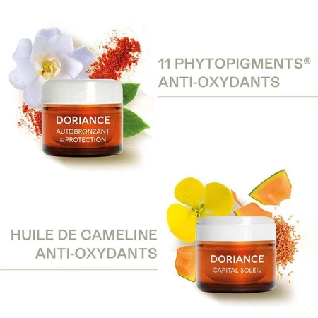 Привабливий автобронзант Doriance Duo Mixte Autobronzant & Capital Soleil 90 Gélules: ціни та характеристики