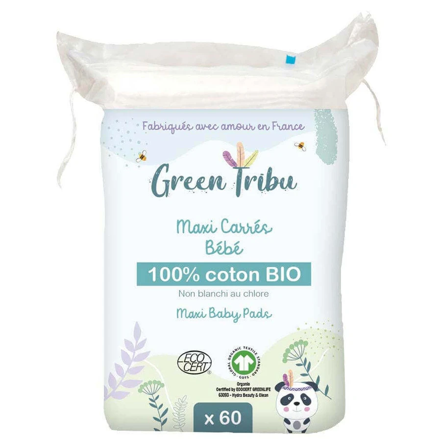 Зелений Tribu Maxi Carrés Bébé x60: ціни та характеристики