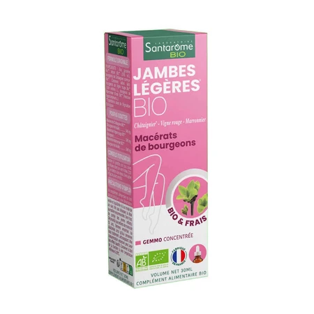 Santarome Complexe Jambes Legeres Bio Gémmothérapie 30 мл: ціни та характеристики