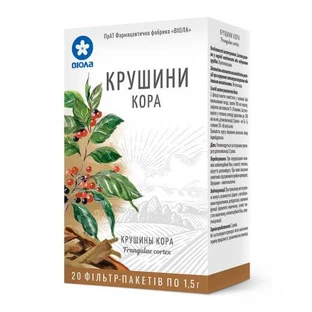 Крушины кора 1,5 г фильтр-пакет, в пачке №20