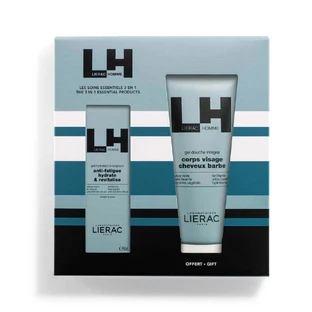 Lierac Men's Coffret Fête des Pères Energisant Hydrating Gel + Shower Gel Offert 250ml