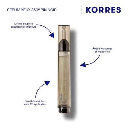Korres Black Pine 4D - Антивозрастная сыворотка для контура глаз BioShapeLift 15 мл: цены и характеристики